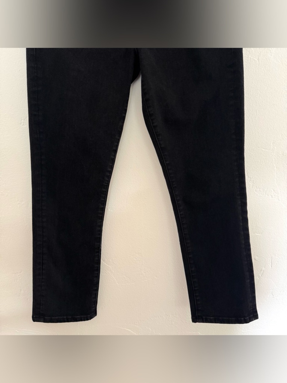 Dear John Blaire Straight Ankle Length Jeans Black Arrow Cotton Stretch - Picture 7 of 11